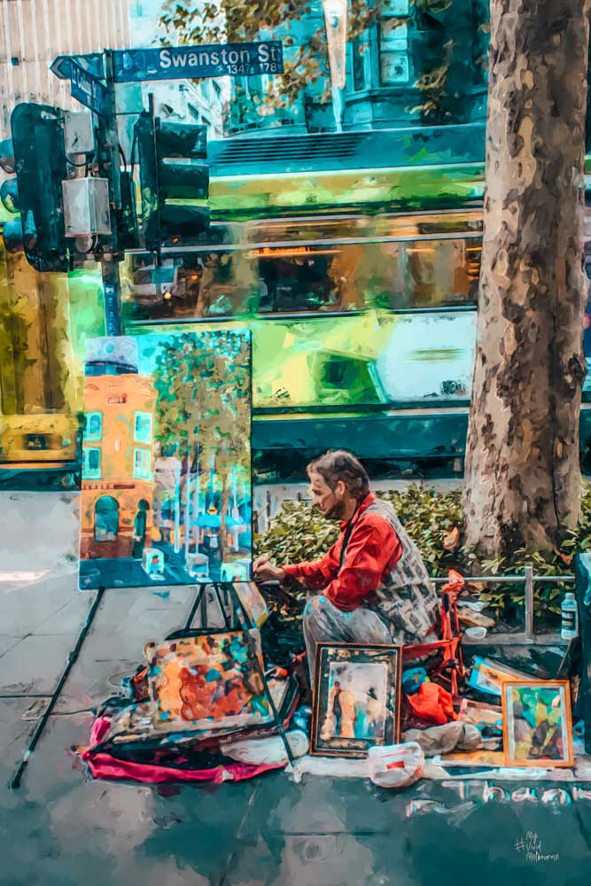 The Artist - Digital Painting