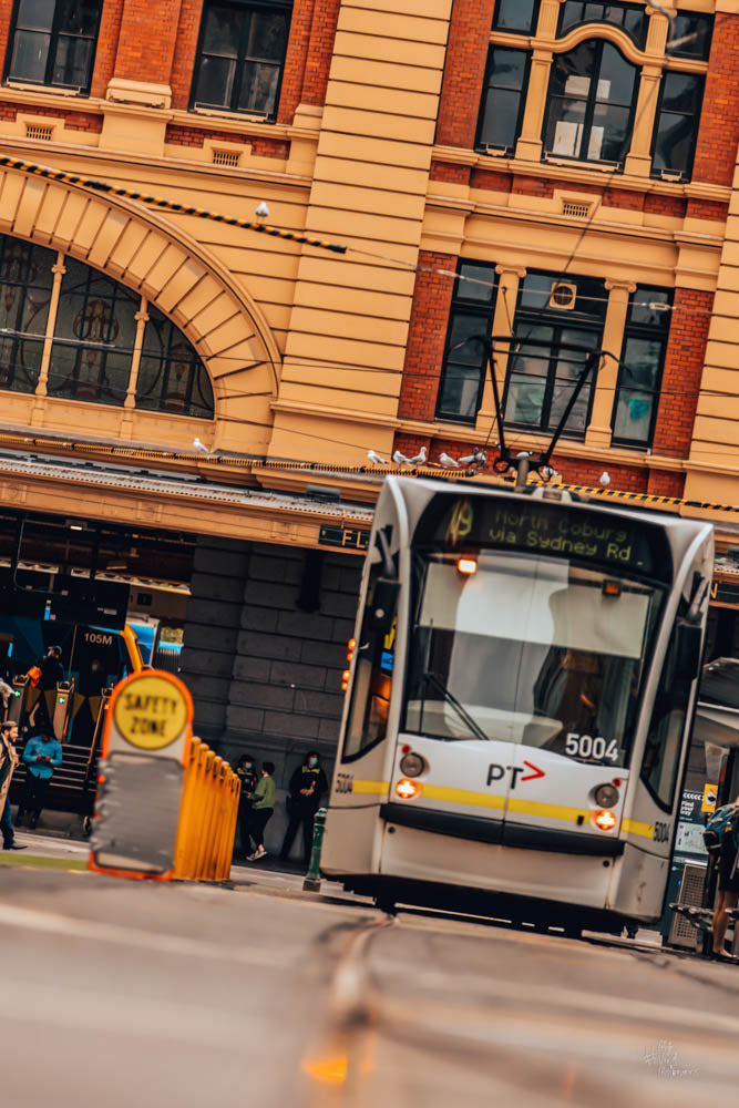 Melbourne Tram at Elizabeth Street