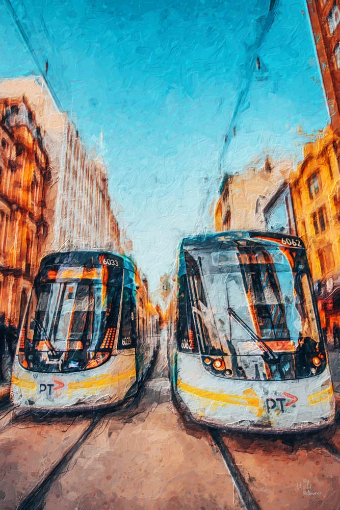 Let's Race (Ding Ding Ding) - Digital Painting