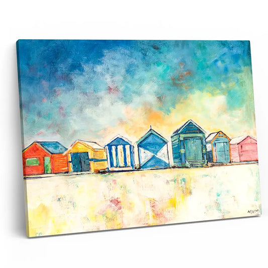The Brighton Bathing Boxes