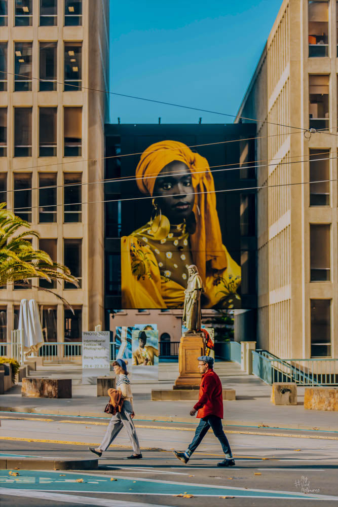 Murals and buildings