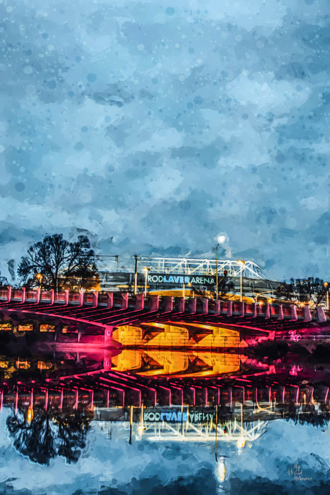 Rod Laver Arena -  Digital Painting
