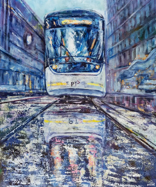 The Misty Modern Reflection